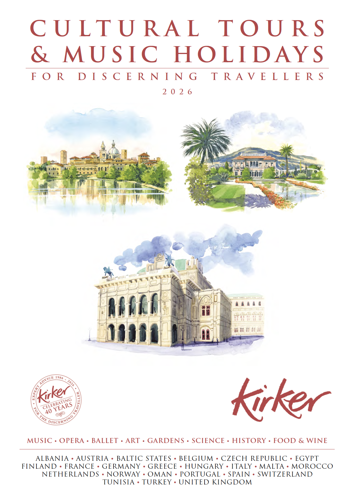 Cultural Tours & Music Holidays