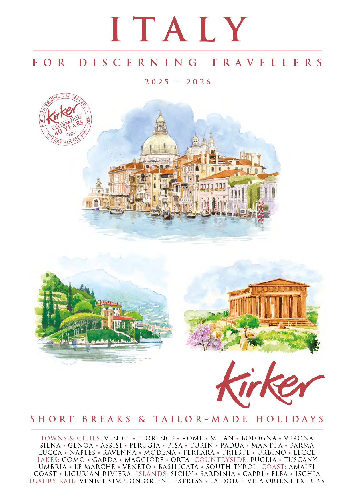 Italy - For Discerning Travellers